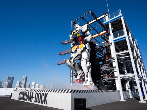 横浜「動く実物大ガンダム」展示期間が1年間延長に！ 「こいつ、まだ動くぞ！」