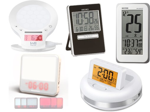 【Amazon新生活セール】SEIKOなどの目覚まし時計5選！ 光目覚まし時計など機能性の高い商品が勢ぞろい