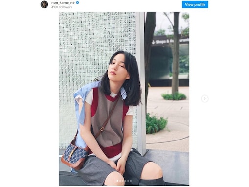 のん（能年玲奈）、ひざパックリの個性的すぎるファッションに「攻めてるハイセンスな私服！」と注目の声