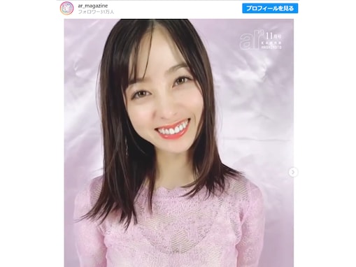 「天使すぎます」橋本環奈の神がかったビジュアルにファンもん絶！ 「ドアップ超可愛い」「あざとい〜！」