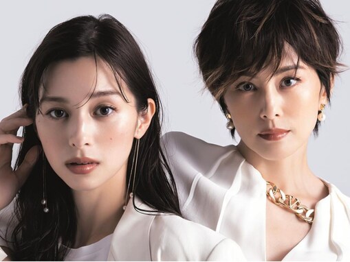 米倉涼子＆中条あやみ“オーラがすごい”モデルショット公開！ 「やばい豪華すぎる！！」「カッコよすぎる」