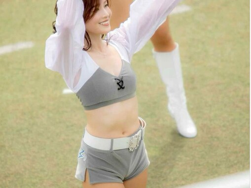 土屋炎伽、美ボディ＆美脚あらわな露出多めのチア姿に「可愛いすぎるやろ」「羽衣の天女みたい」の声