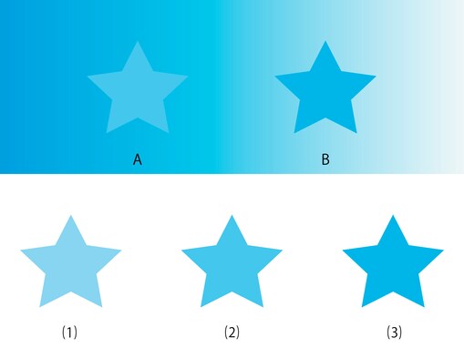 一発で当てたらすごい！ AとBと“同じ色の星”は3つのうちどれ？【色彩感覚クイズ】