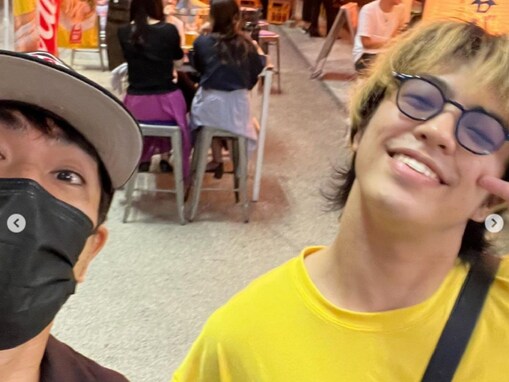 北村一輝、イケメン息子とのツーショット公開！ 「かっこよくて兄弟のように見えます」「この写真そっくり」