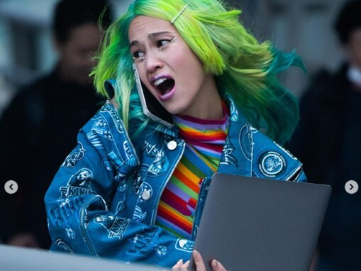 「仲里依紗ちゃんかと思った」水原希子、ド派手ヘア＆ファッションのモデルショット！ 「この世界観大好き」