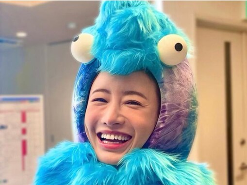 松本まりか、人生初の着ぐるみショット公開！ 「悩みが吹っ飛ぶくらいの可愛さ」「女優魂には感動します」