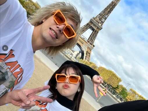 峯岸みなみ、夫・てつやとのラブラブ新婚旅行ショット公開！ 「なんかもうめっちゃ幸せそうで最高！」