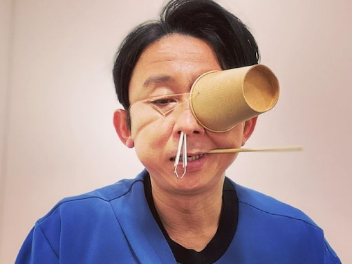 有吉弘行、“顔面崩壊”チェンソーマン姿に「美容院で見て吹き出した」「コレが今流行りの、、勉強なるわ」