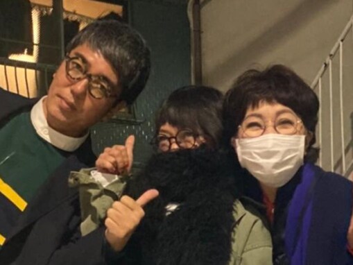 森山良子、娘＆おぎやはぎ・小木との仲良し家族ショット公開！ 「ほんわかしました」「相変わらず素敵な親子」