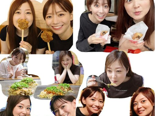 水卜アナ＆石川みなみアナ、仲良し“広島旅”を大公開！ 「食べまくりｗ」「むちゃくちゃ可愛い二人」
