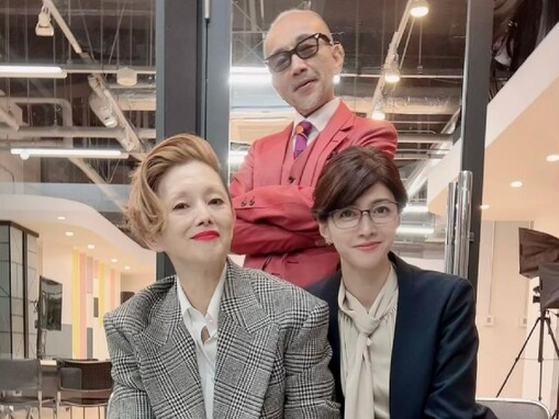 夏木マリ、内田有紀＆竹中直人とのドラマ『君の花になる』豪華ショット公開！ 「3人共昔と全然変わらない」