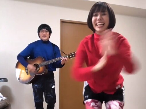 おばたのお兄さん、妻・山崎アナとコント動画披露で「キレ良すぎ」「本当にアナウンサーなんですか」と大反響