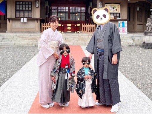 安田美沙子、夫＆息子2人と家族ショット披露！ 「ご主人との2ショットいいですね」「ラブラブやん」