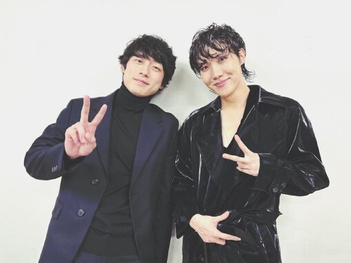 坂口健太郎、BTS・J-HOPEとのツーショット公開！ 「最高コンビですっ」「まっ…まってました～～」