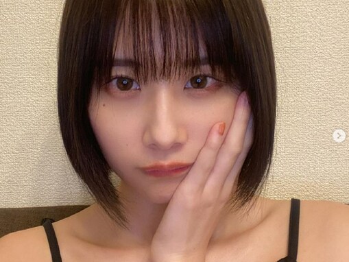 有村架純の実姉・有村藍里、美デコルテ際立つ色っぽキャミ姿を披露！ 「美しい。ずっと見ていたい」