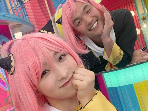 AKB48・小栗有以、見取り図・盛山とのアーニャ姿公開に反響「可愛くてたまらん…」「どげついのおる」