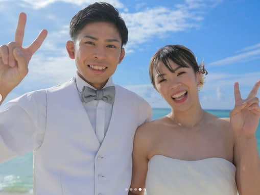 レスリング金・川井梨紗子、イケメン夫とのウエディングフォト公開！ 「マジにカッケーし美しいしお似合いです」