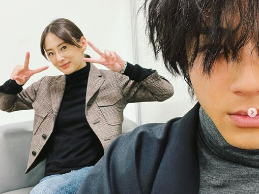 山田裕貴、北川景子とのおちゃめな美男美女ショット公開！ 「かっこよすぎだろ」「めっちゃ最高の組み合わせ」