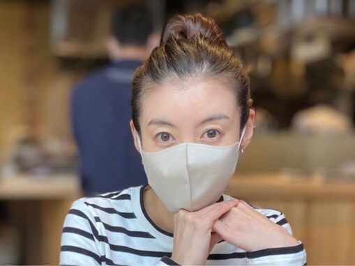 ともさかりえ、43歳最新ショットが「可愛いすぎ」「おでこがとってもキュート」と反響