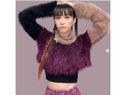 Perfumeあ〜ちゃん、腹ちら＆オレンジ三つ編み披露で「えぐかわいい！」「こういうスタイルも似合いますね」の声