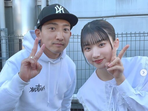 ゴマキの姪・芹澤もあ、父・後藤祐樹との顔出しツーショット披露！ 「兄妹みたい」「お二人のビジュアルがエグい」