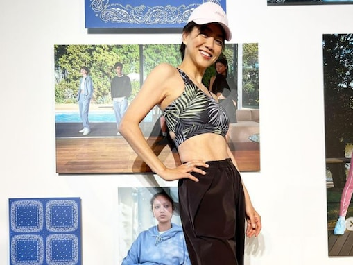 前田典子、スポブラ姿で57歳とは思えぬスタイル披露！ 「めちゃ綺麗！」「素敵なボディ」「イケテますよ！」