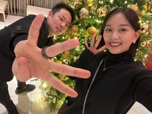 松井裕樹、結婚4周年を迎え、妻・石橋杏奈に“大好き”とラブコール！ 「奥様美人」と絶賛の声も