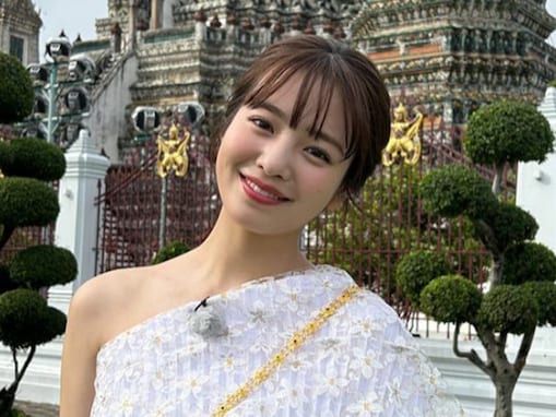 出川ガール・横田真悠、大胆肌見せのドレス姿を披露！ 「かわいすぎる、、」「天使にしか見えません」