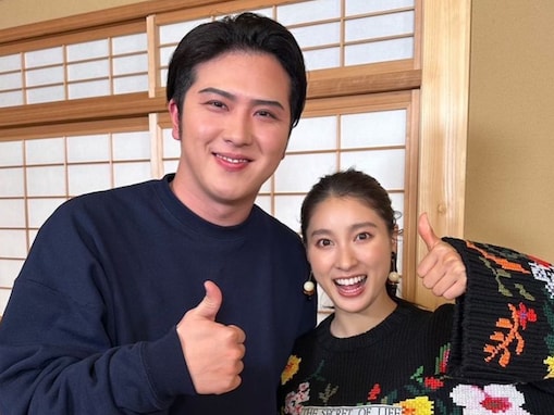 土屋太鳳、尾上松也とのツーショットで顔の小ささに驚きの声！ 「あまりにも違いすぎて」「顔が倍違うかも」