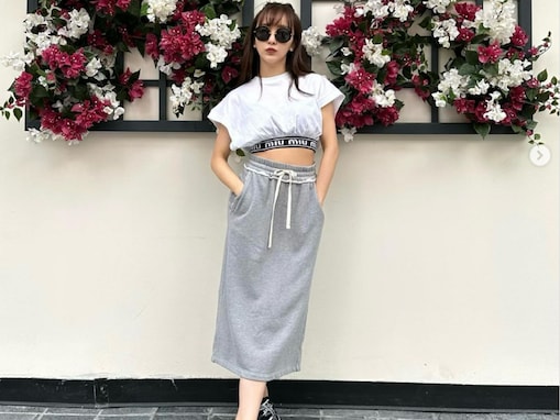 板野友美、おなか＆美脚ちらりな色っぽショット！ 「久しぶりにイケイケな感じ」「たまらん　セクシーです」