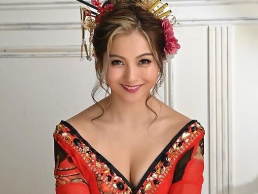 「エロい」ゆきぽよ、胸元あらわな着物姿で新年のあいさつ！ 「めちゃくちゃセクシー」と大反響