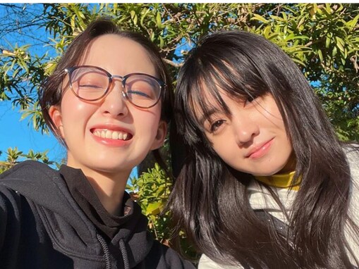 Koki,、姉・Cocomiとすっぴん？ の姉妹ショット披露！ オフ感あふれるラフな姿のレアショット