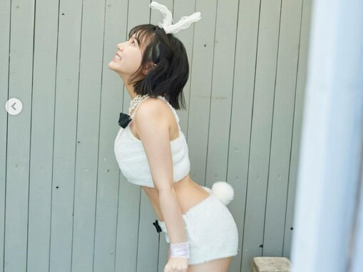 HKT48・田中美久、バニーガール解禁動画にファンもん絶！ 「新年早々ヤバいヤツキタァー」「衝撃受けた」