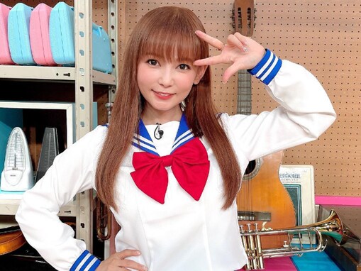 中川翔子のセーラー服姿が「セーラームーンみたい！」と話題に！ 「月に代わってお仕置きお願いします」