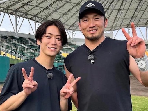 亀梨和也、メジャー選手・鈴木誠也とのツーショットを公開！ 「カッコ良過ぎてキュンキュン」