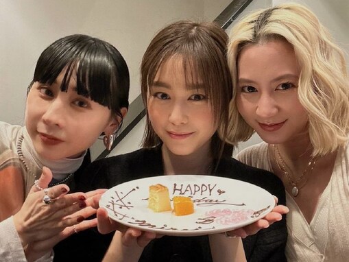 「美人三姉妹！」桐谷美玲、河北麻友子ら美女スリーショット！ 「お洒落な3人」「贅沢にお綺麗です」