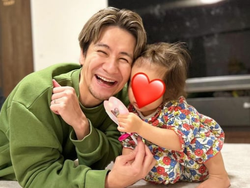 JOY、2歳愛娘とのラブラブツーショットに「ホントいいパパになったね！」「娘さんも可愛いです」と反響