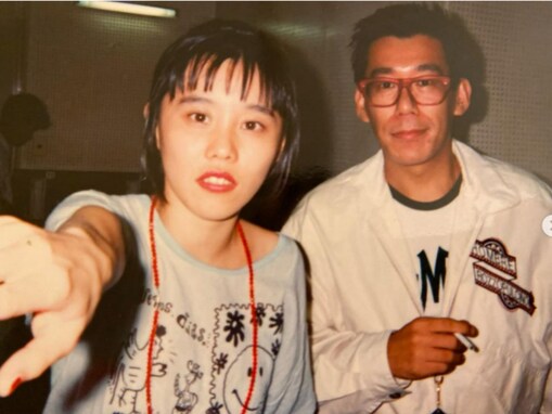 野沢直子、若かりし頃のツーショットで笑福亭笑瓶の死を悼む。「まだ66歳…」「ヤン金、思い出しました」