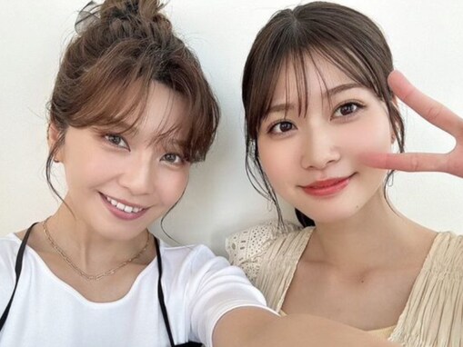 「うのめる最強」めるる、AAA・宇野実彩子と美人すぎるツーショットにファン歓喜！ 「顔の小ささが際立ってる」