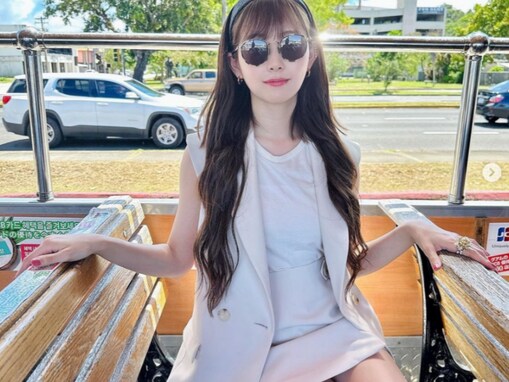 渡辺美優紀、グアムで美脚＆太ももあらわな姿を披露！ 「脚が輝いてる」「誰がどう見てもいい女」