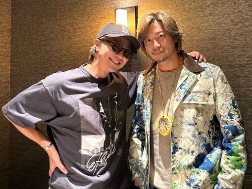 元EXILE・黒木啓司、TAKAHIROとの“再会”ツーショット公開に「エモい」「やっぱりタカケジが最高です」の声