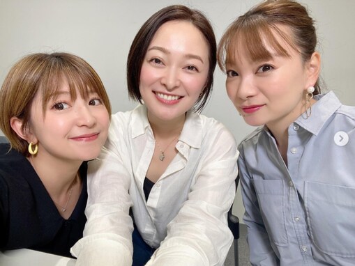 矢口真里、保田圭＆市井紗耶香とのスリーショットを披露！ モー娘。2期メンバー再会に「エモすぎです！！」の声