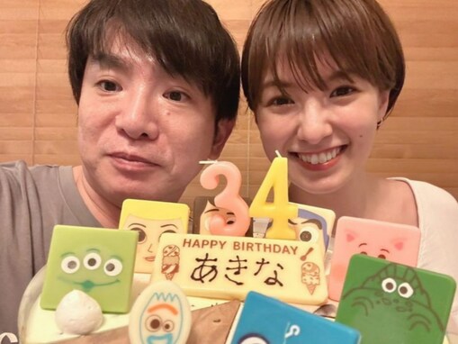 濱口優、妻・南明奈の誕生日を手作り料理で祝福！ 「美味しそうなオムそばですね」「ご夫妻の顔が似てる」