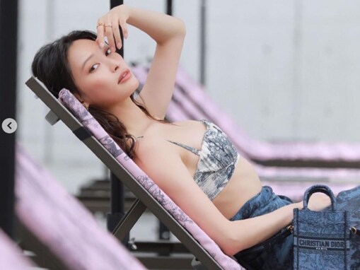 大政絢、大胆に美肌を露出したビキニショット公開！ セクシーな姿に「色っぽい」「めちゃ綺麗」の声