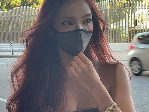 ざわちん、谷間チラリな色気あふれるコーデ披露で「ほんっとに美人すぎる」「韓国美女やーん」の声