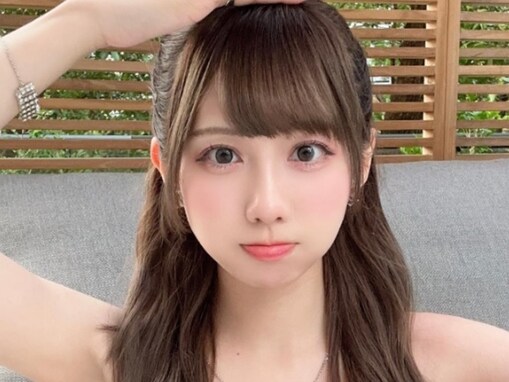 「胸でかい」人気YouTuber・きりたんぽ、レアな水着ショットで美谷間あらわ！ 「ビジュ良すぎん？？」