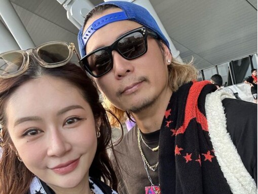 元EXILE・黒木啓司の妻・宮崎麗果、夫婦でB'zのライブに参戦！ 「楽しそう！」「仲良しで良いですねー」