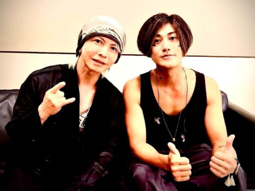 「わぁすご」赤西仁、HYDEとの豪華すぎるツーショット公開！ 「本当に本当にかっこいい」「最高すぎる」