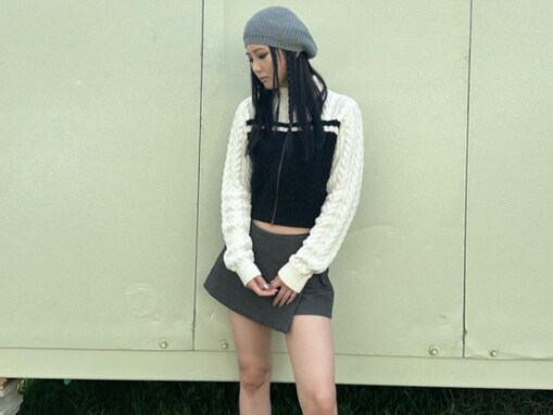 人気インフルエンサー・三原羽衣、太ももあらわなミニ丈コーデ！ 「がちスタイル良すぎ」「ドアップかわちい」