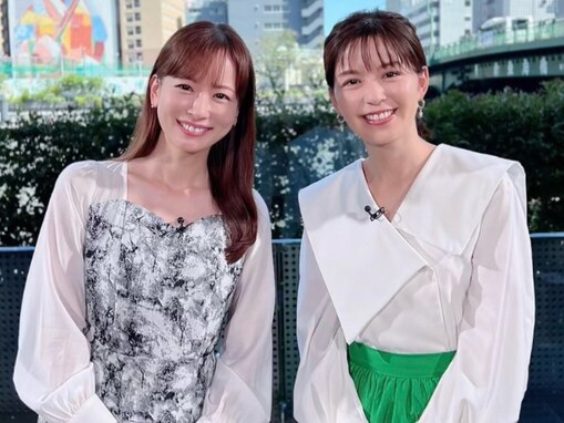 皆藤愛子、“めざましコンビ”中野美奈子と懐かしのツーショット！ 「最強タッグ」「めざましTV以来かな」